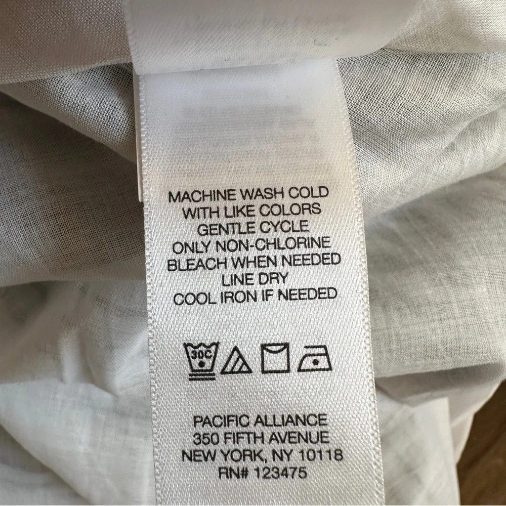 Kenneth Cole Women’s Racerback Twist Strap Dress in Black & White Print - Picture 9 of 10